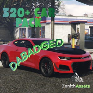 320+ Drag Car Pack, FiveM Car Pack, High Detail Racing Vehicles, Custom Drag Cars, Optimized Vehicle Collection, Digital Download