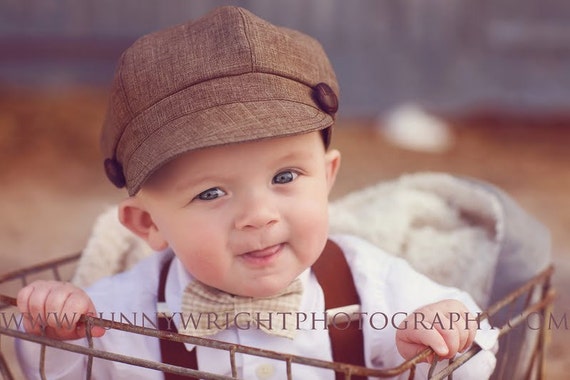 newborn boy newsboy hat