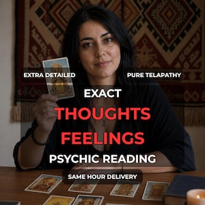 Exakta tankar, känslor, psykisk läsning samma timme | Hans, hennes nuvarande känslor, person av intresse