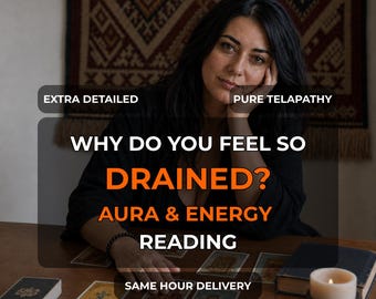 Aura Energy Reading Same Hour | Why You Feel Drained, Chakra Color Blockage, Extra Detailed