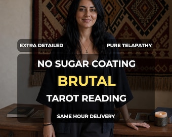 Brutal Tarot Reading Same Hour | No Sugar Coating, Brutal Psychic, Fortune Teller Prediction