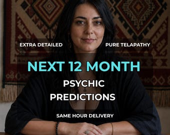 12 Month Psychic Predictions Same Hour | Year Ahead Tarot, Detailed Future Forecast, Love Career