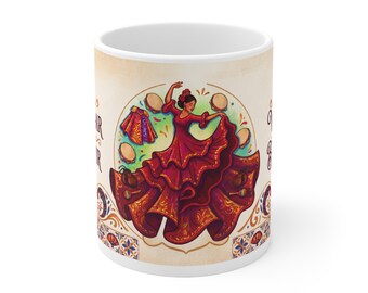 Bailar es vivir Mug | Ceramic Cup, 11oz or 15oz
