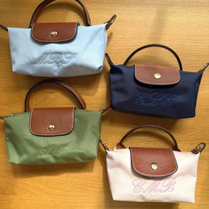 Personalized Embroidered Mini Crossbody Bag