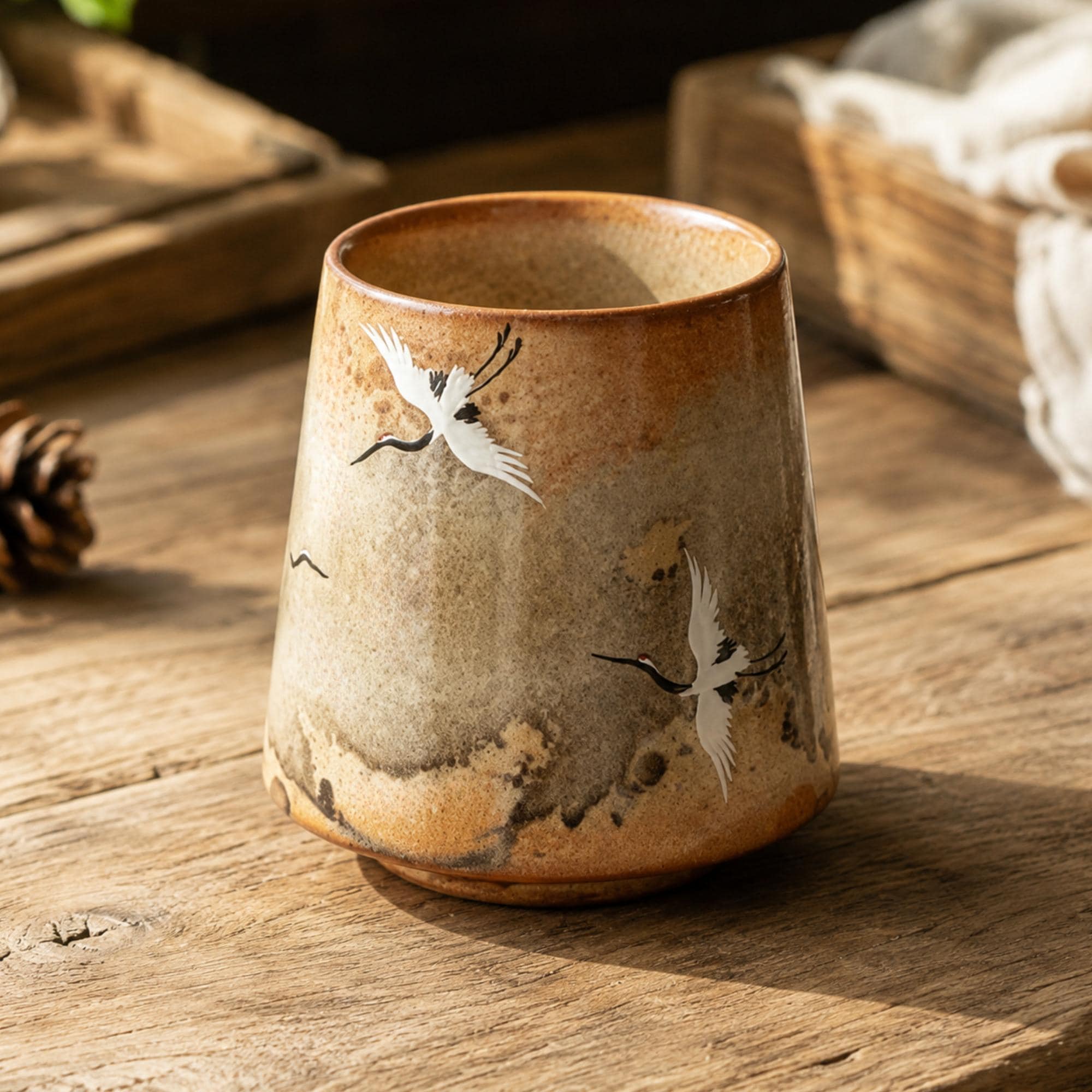 Bird Japanese Tea Cup - Etsy