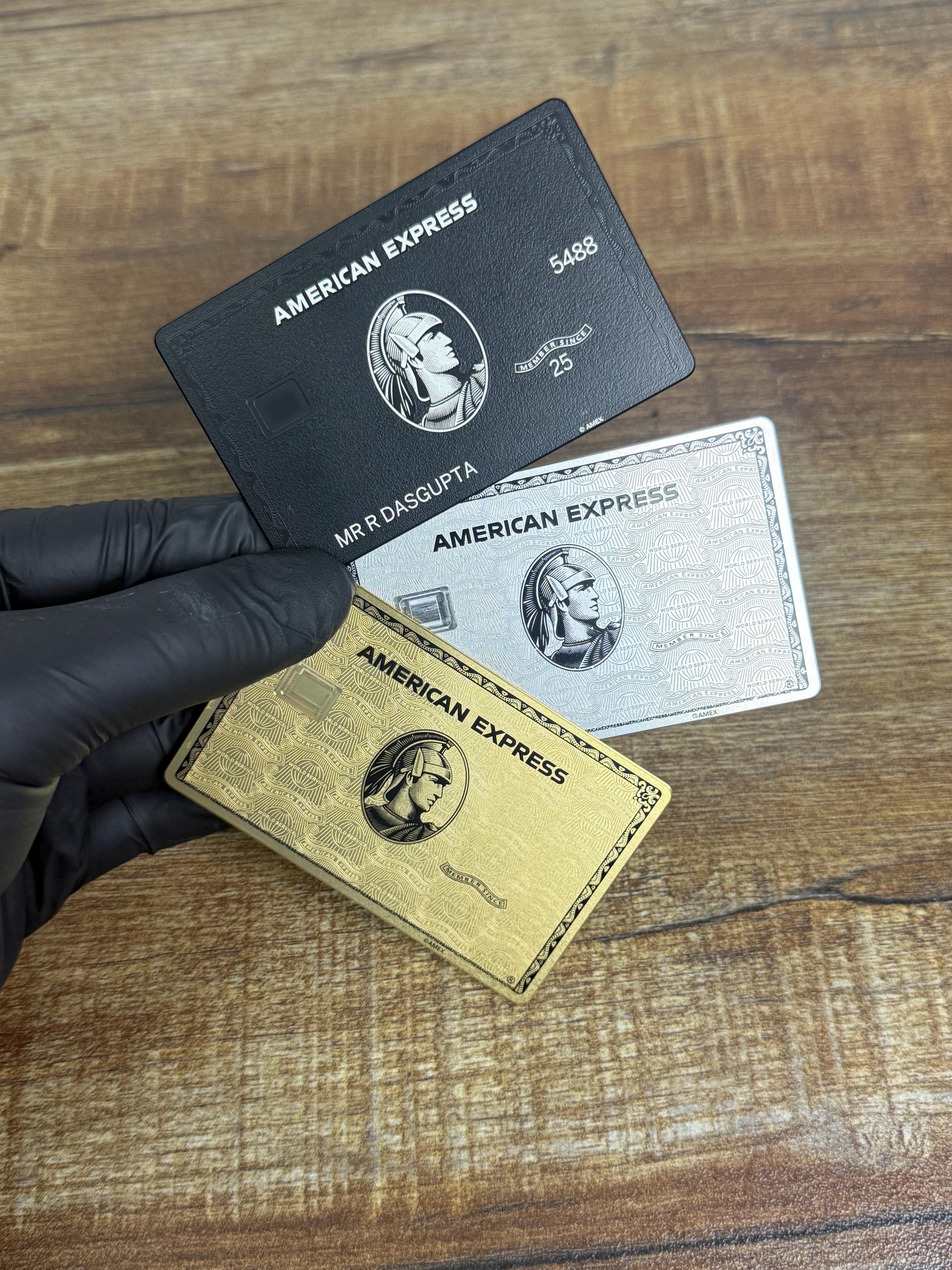 Amex centurion card replica - Etsy 日本