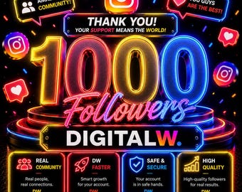 Ottieni oltre 1000 follower con una comprovata strategia di digital marketing su Instagram.