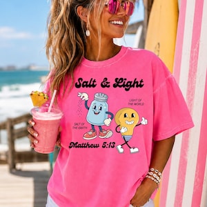 Salt and Light Matthew 5 13 Png Christian Bible Verse Scripture Fun Cute Religious Love God Jesus Christ Lord Digital Download