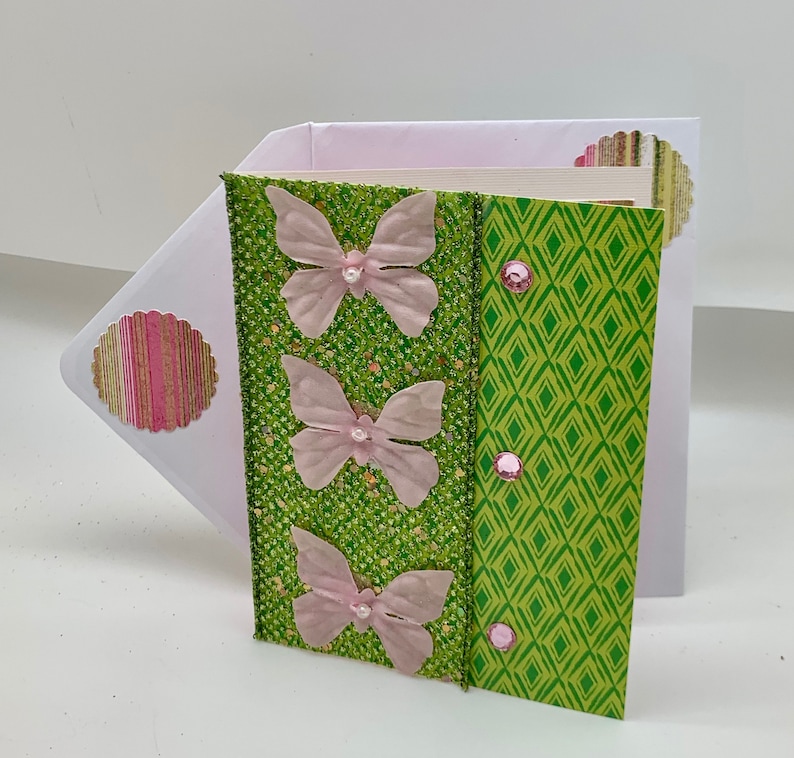 Birthday Greeting Card with Matching Lined Envelope