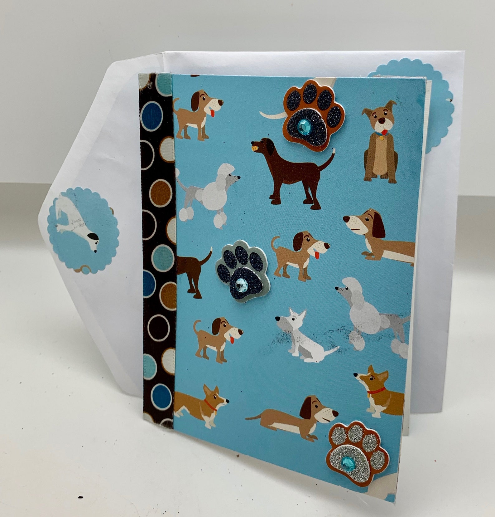 Father's Day Pet Greeting Card with Matching Lined Etsy