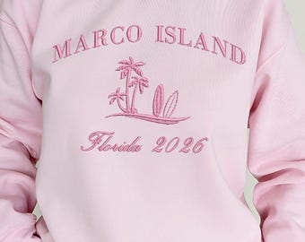 Embroidery Custom Sweatshirt and Hoodie - Marco Island
