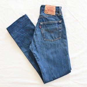 Levi's 501 デニム W28 L32 90s USA製 Levi'sリーバイス 501 デニムパンツ W28 L32☆127