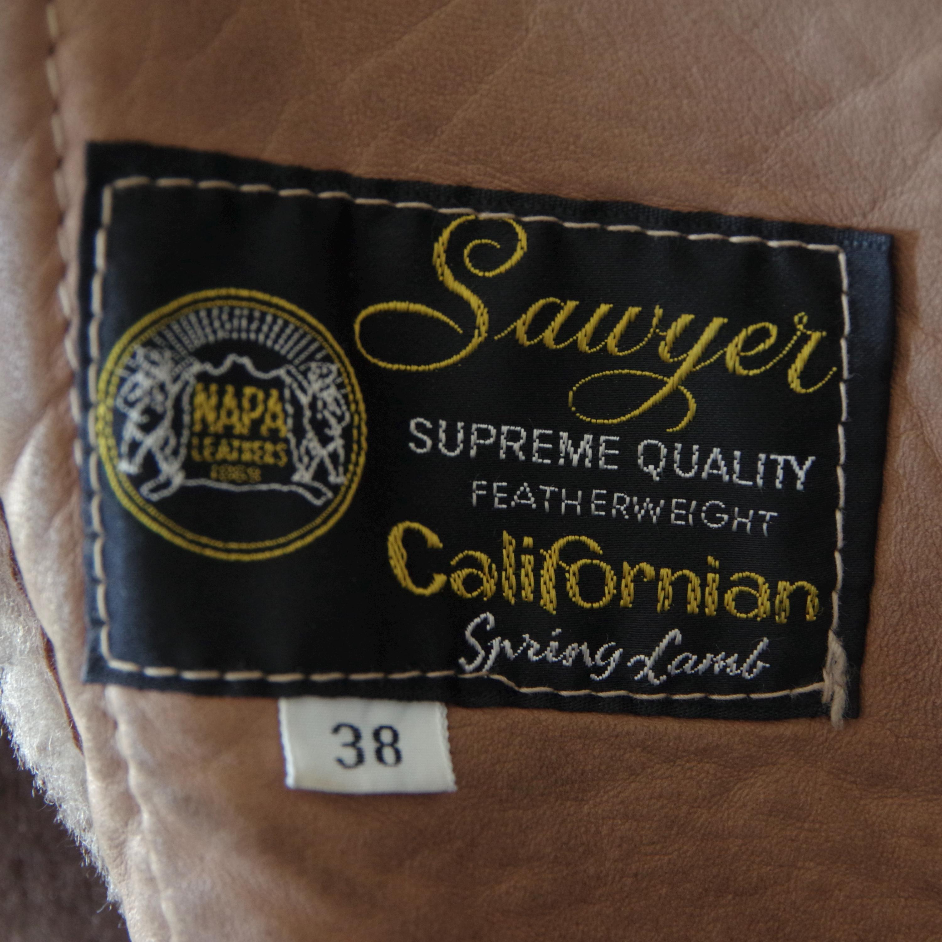 1970s Sawyer of Napa Californian Spring Lamb Light Brown 1970s Sawyer of Napa Californian Spring Lamb Light Brown