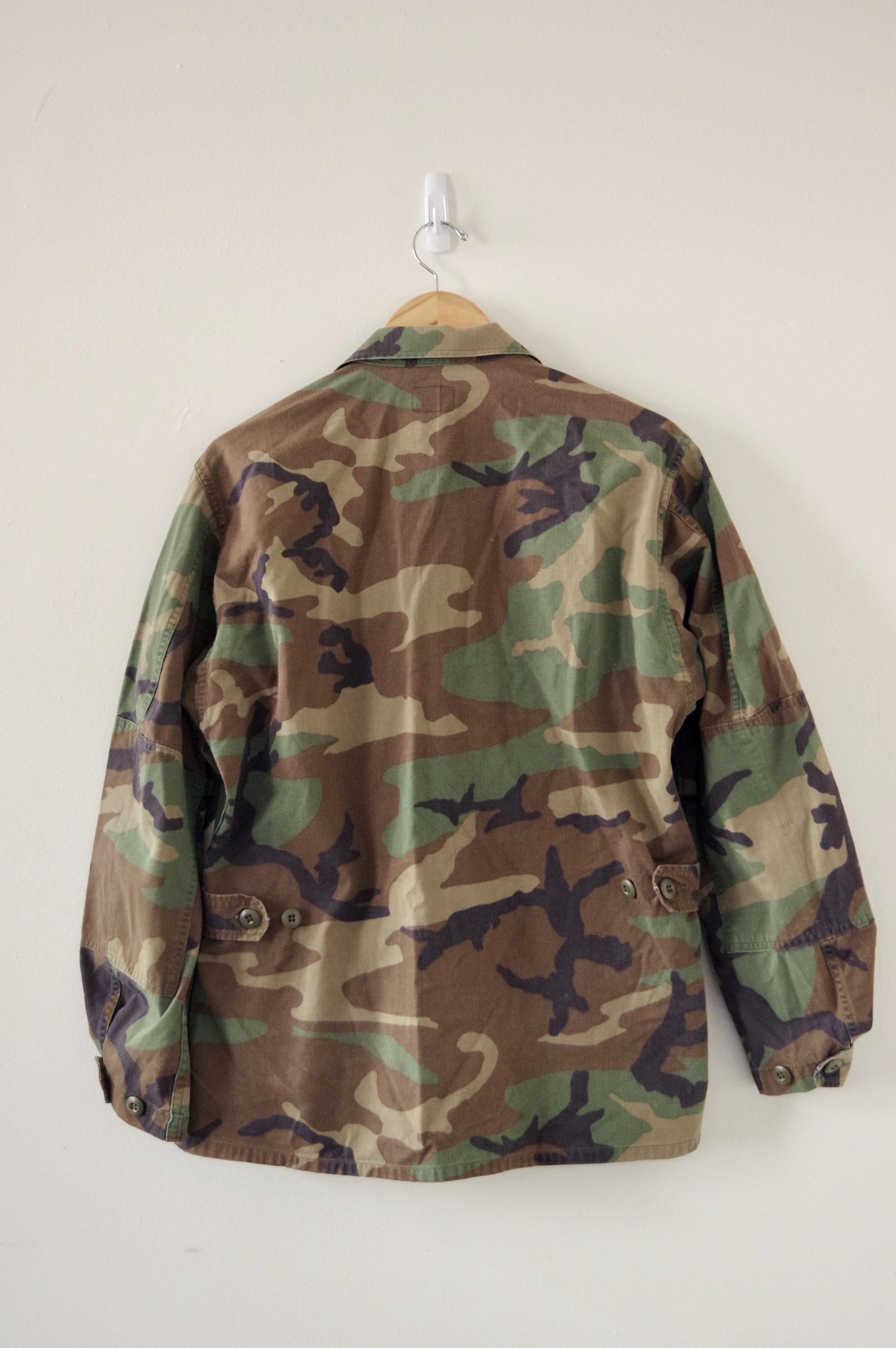1990 Edgar Industries Inc Combat Coat Woodland Camouflage - Etsy