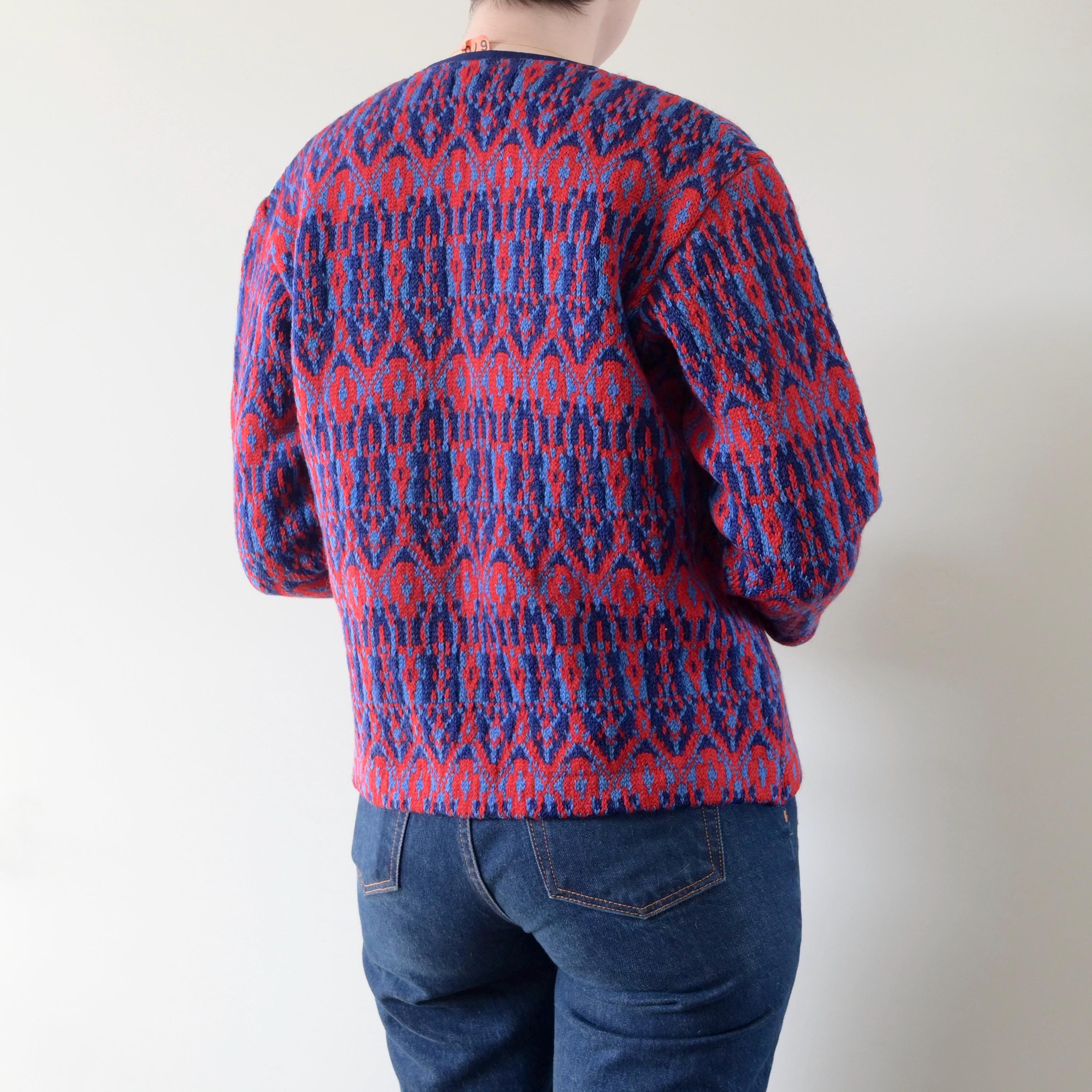 【完売】  Original Iceland Red Blue Sweden of Modeller Jersey From トップス