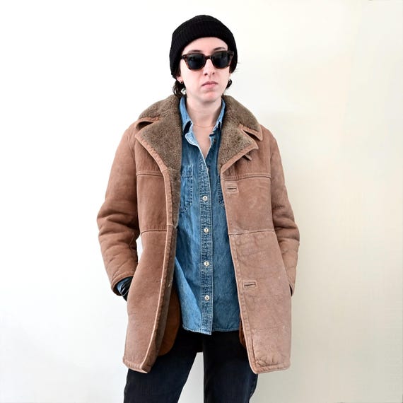 1970s Sawyer of Napa Californian Spring Lamb Light Brown 1970s Sawyer of Napa Californian Spring Lamb Light Brown