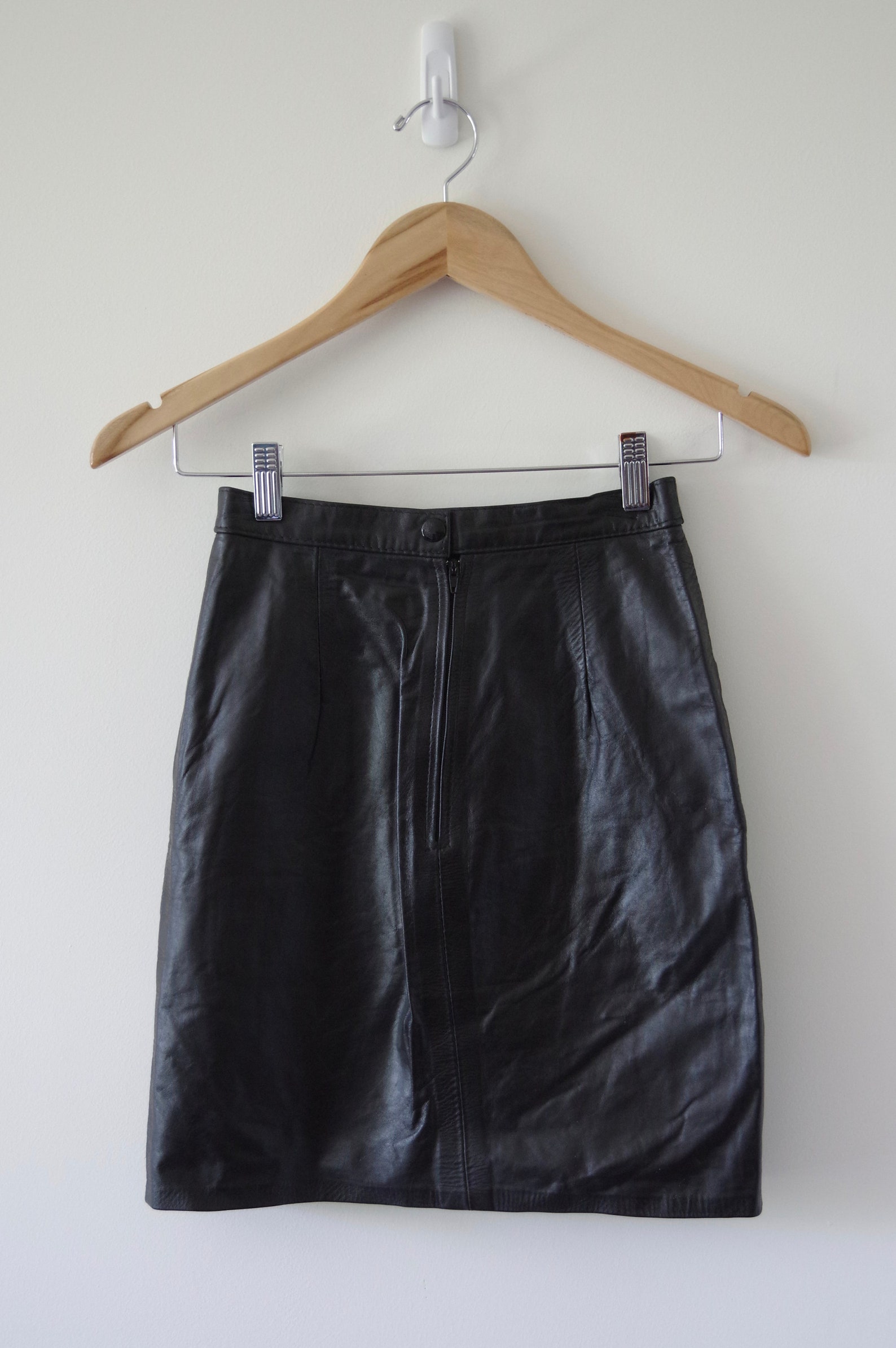 1980s I.O.U. Leather Skirt and Bustier Separates Set - Etsy