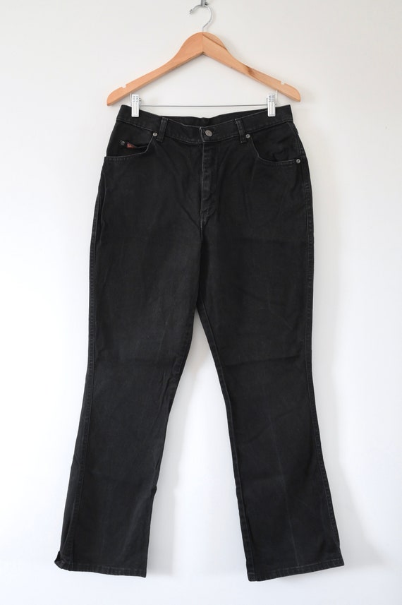 Lee Jeans Relaxed Bootcut Black High Waisted Jean… - image 2