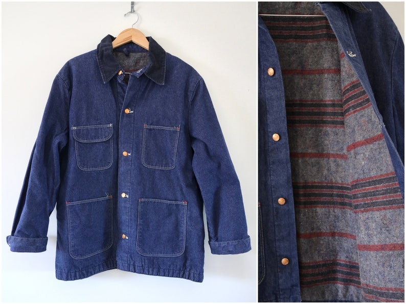 Blue Bell Blanket-lined Chore Coat Size 44 - Etsy