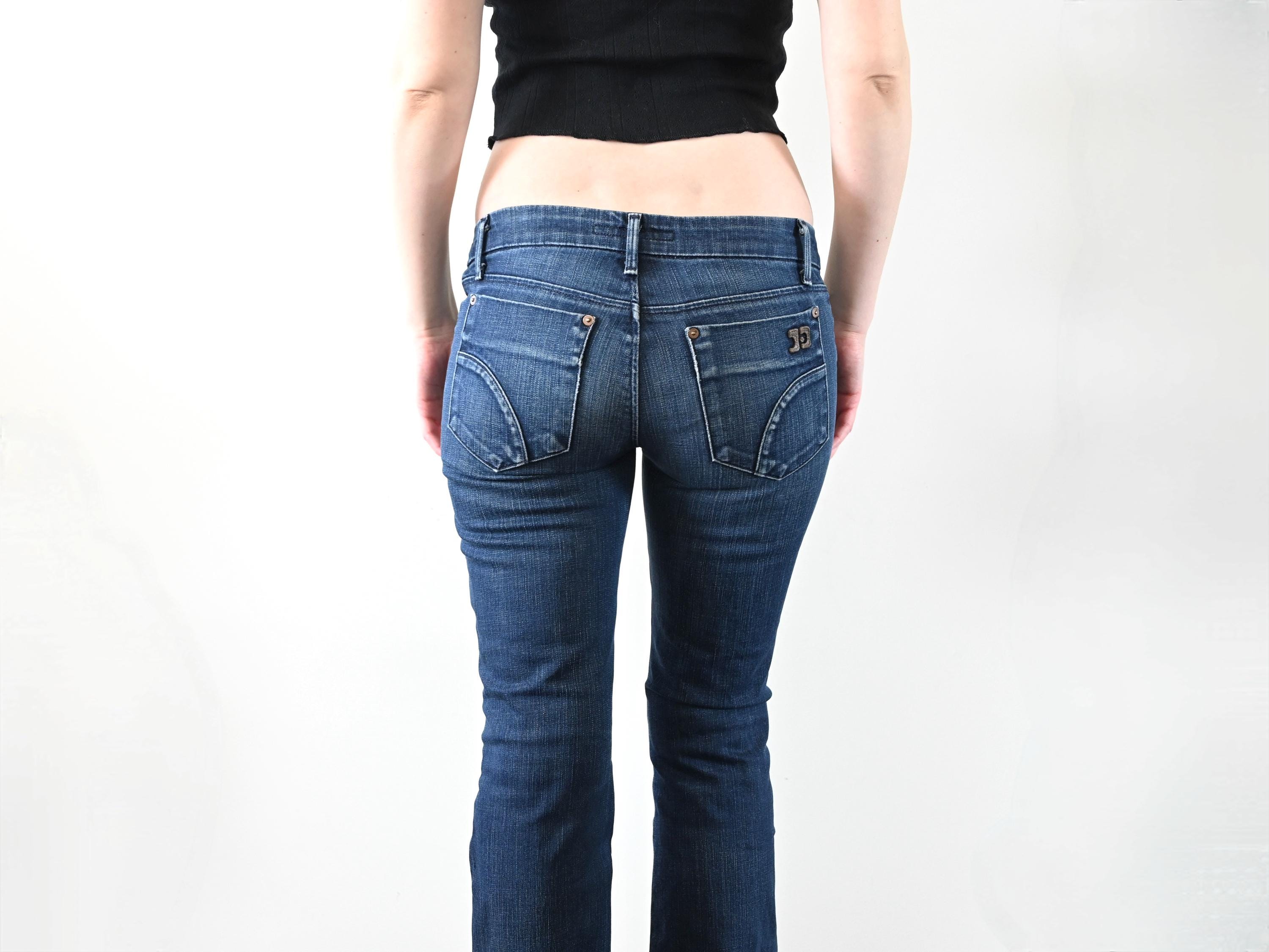 Vintage Y2K Joe's Jeans Low Rise Dark Wash Honey Bootcut Jeans Size 27