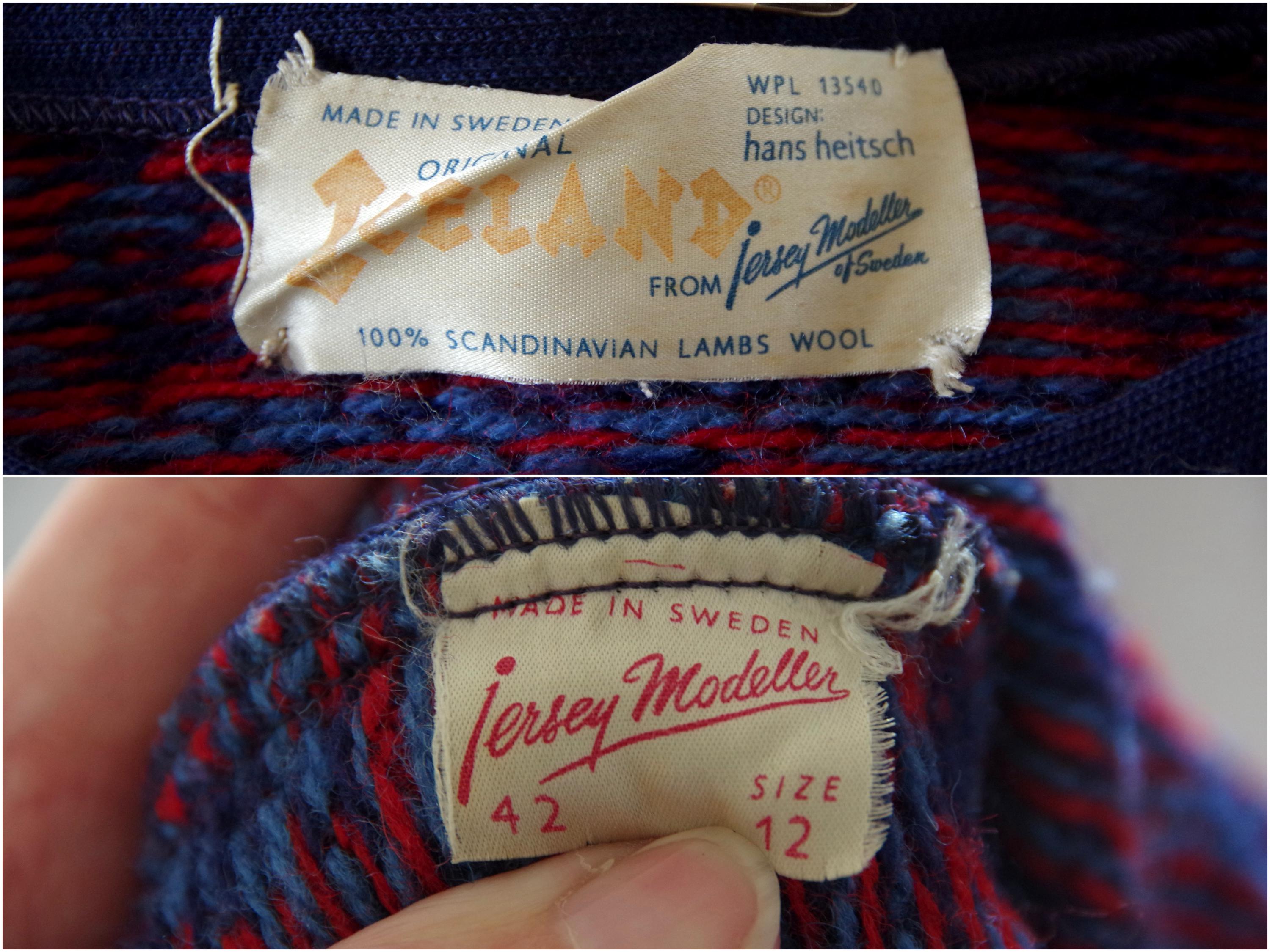 若者に人気のブランド Original Iceland Red Blue Sweden of Modeller Jersey From トップス