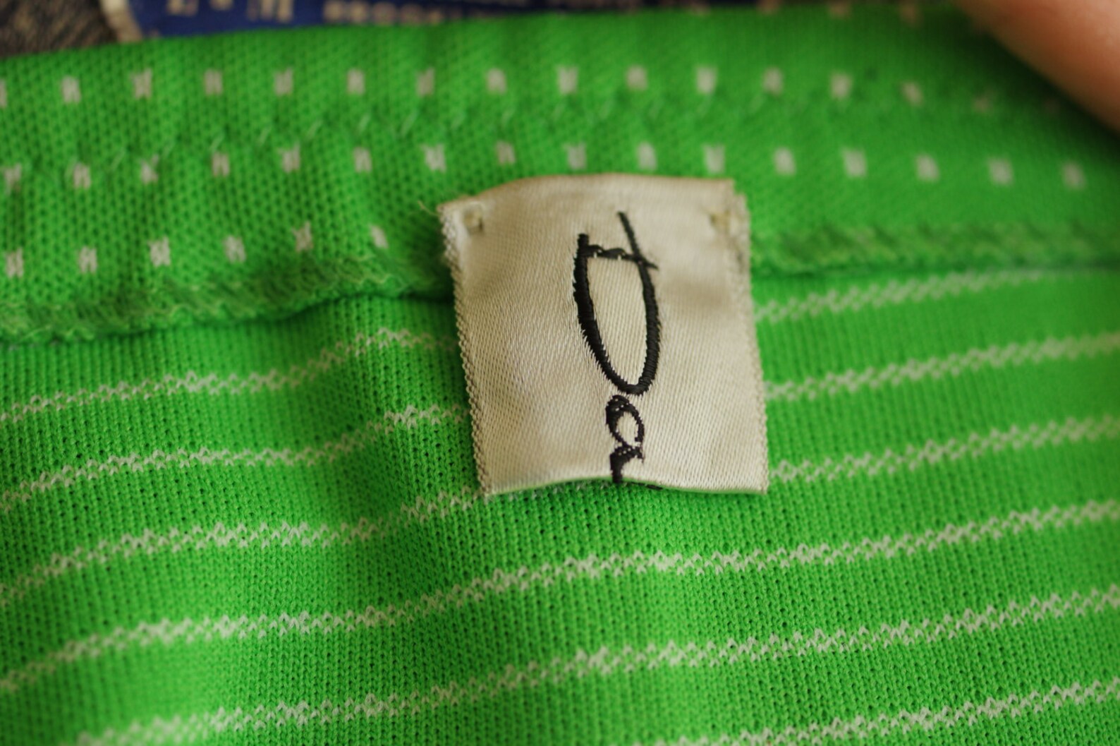 1960s Dalton Lime Green W/ White Polka Dots Pleated Elastic - Etsy