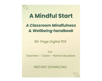 Manuale per una classe consapevole, rivolto a insegnanti, tutor e genitori che si occupano dell'istruzione domiciliare, in formato PDF digitale (80 pagine).