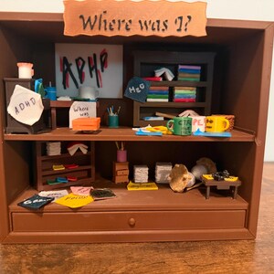 ADHD-miniatyrkonst: Exekutiv dysfunktion, distraktion och kreativitet