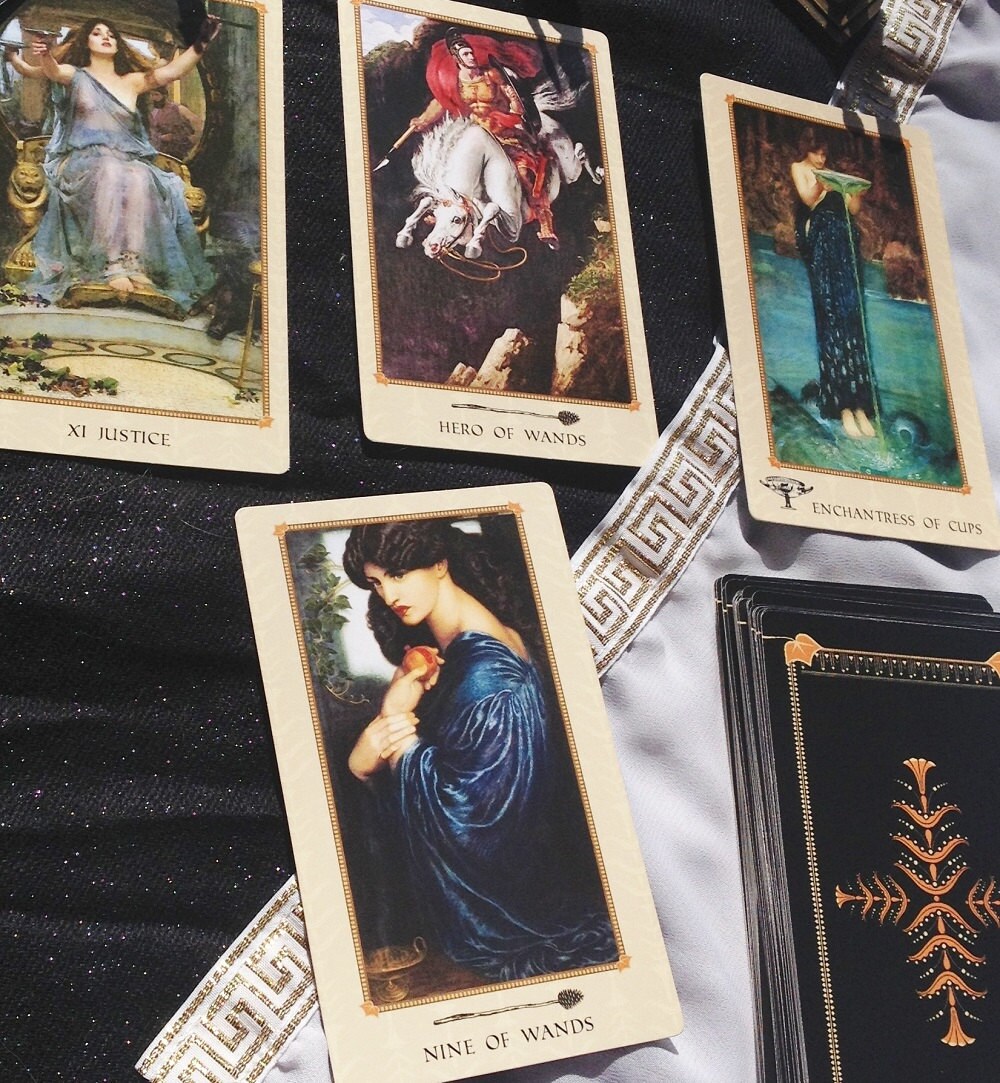 The Tarot Of Delphi One Tarot Card Reading Etsy