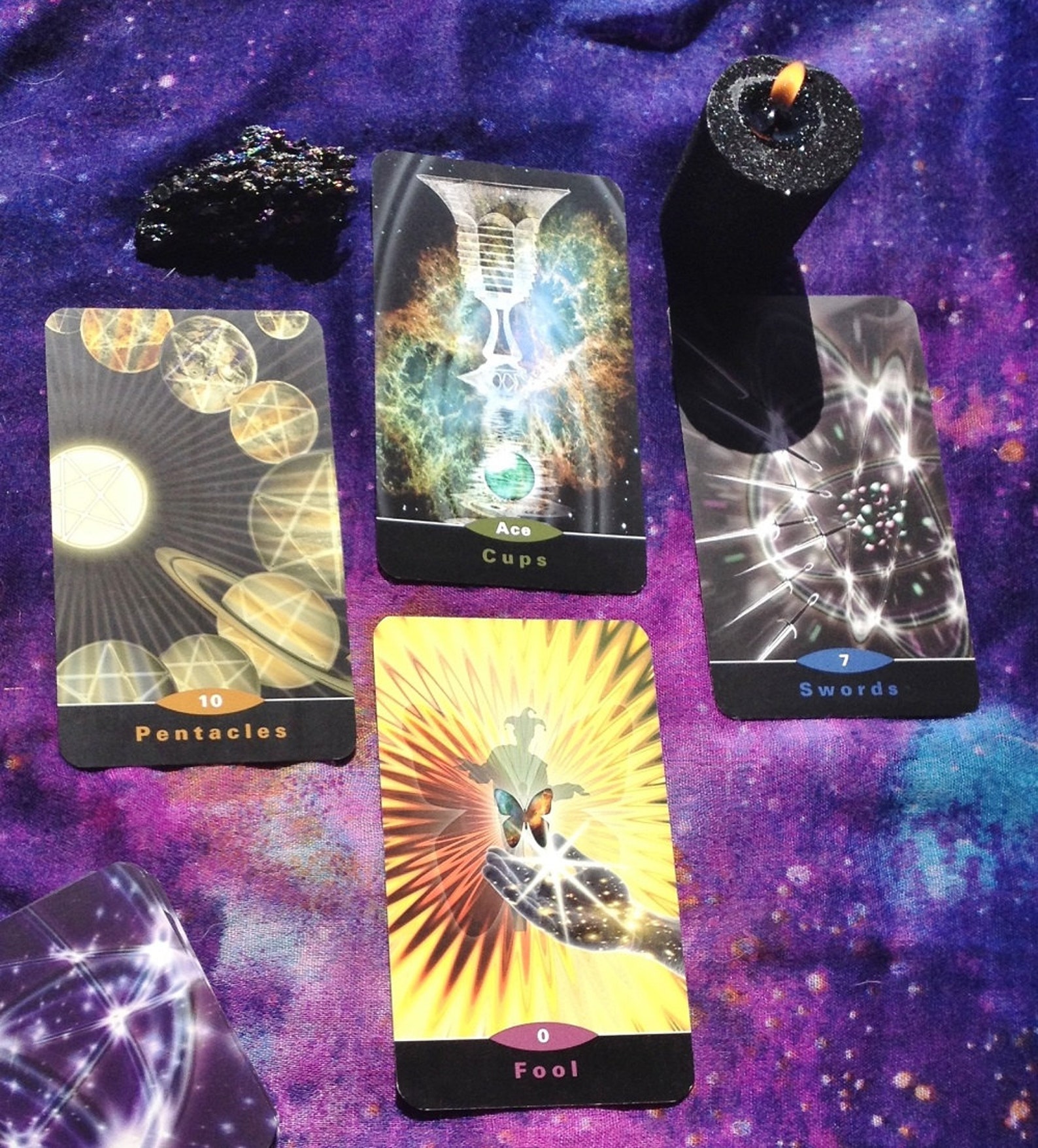 The Quantum Tarot One Tarot Card Reading Etsy