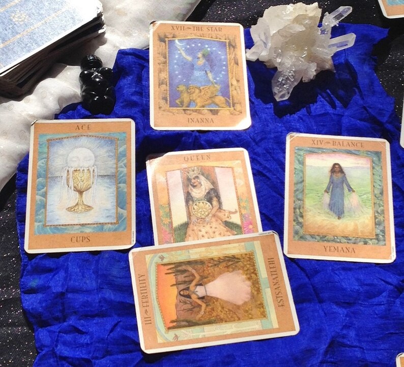 The Goddess Tarot One Tarot Card Reading Etsy