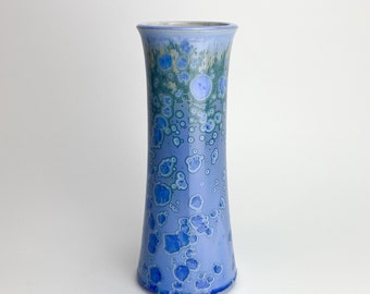 RESERVED: Periwinkle Flower Vase