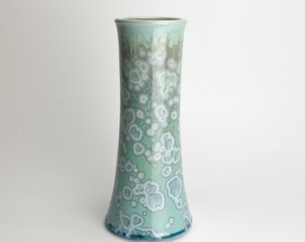 Aqua Flower Vase