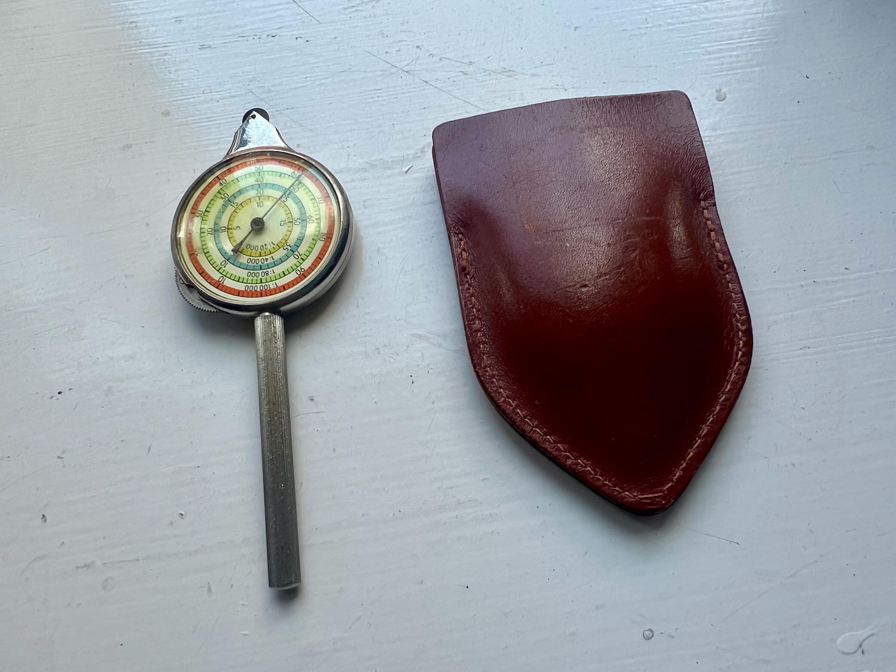 Vintage Map Measurer - Etsy