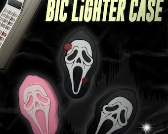 Ghost Face Bic Lighter Case