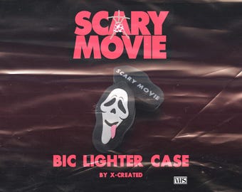 WAZZZUP GhostFace Bic Lighter Case RARE
