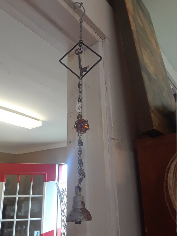 Steampunk Inspired Wind Chime Skeleton Key One Of A Kind