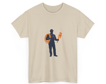 Camiseta de electricista, regalo para electricista, camiseta de obrero, regalo de Navidad para electricista