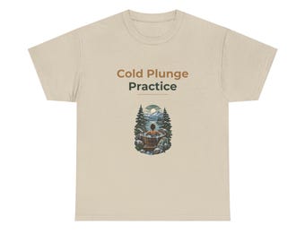 Camiseta de entrenamiento para inmersión en agua fría, camiseta para baño de hielo, camiseta de recuperación tras exposición al frío, regalo de fitness, regalo de Navidad para él.