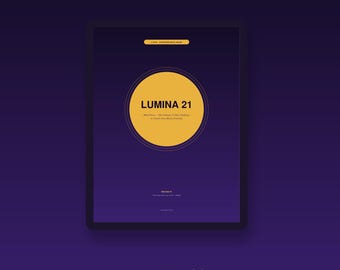 LUMINA 21 Mental Power Challenge | Hyperlinked Mindset Journal (Digitaler Download)