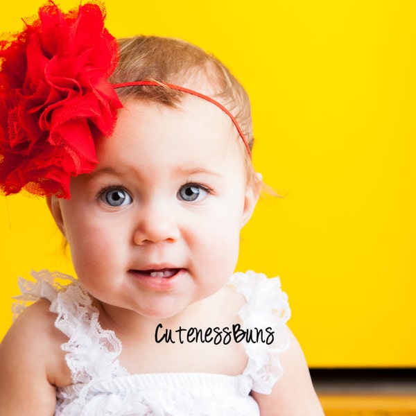 15 % Rabatt, Baby Stirnband, Baby Girl Flower Stirnband, Baby Haarreif mit lila Blume, Kleinkinder Stirnband, Blume-Stirnbänder, Baby Girl Bow, Baby Bow