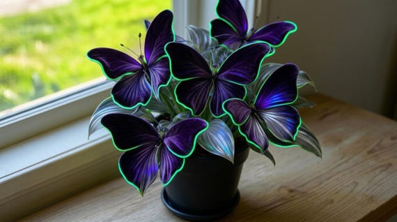 Rare Blue Butterfly Hosta Seeds – Perennial Shade Garden Plant