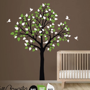 Baby Baum Wandtattoo Baum Wandaufkleber - Baum Wandaufkleber - Groß: ca 200 x 150 cm - KC020