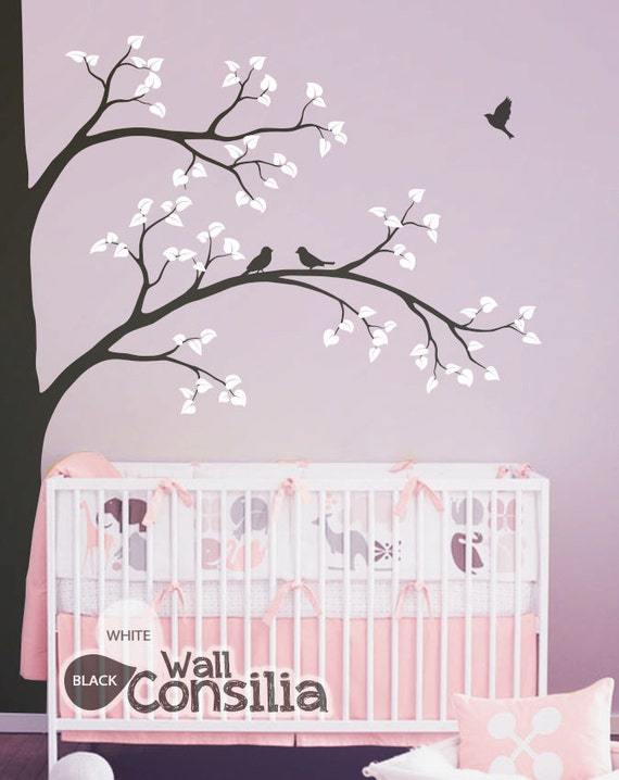 Decoration Murale Sticker Bebe Creche Decoration Arbre Mur Etsy France