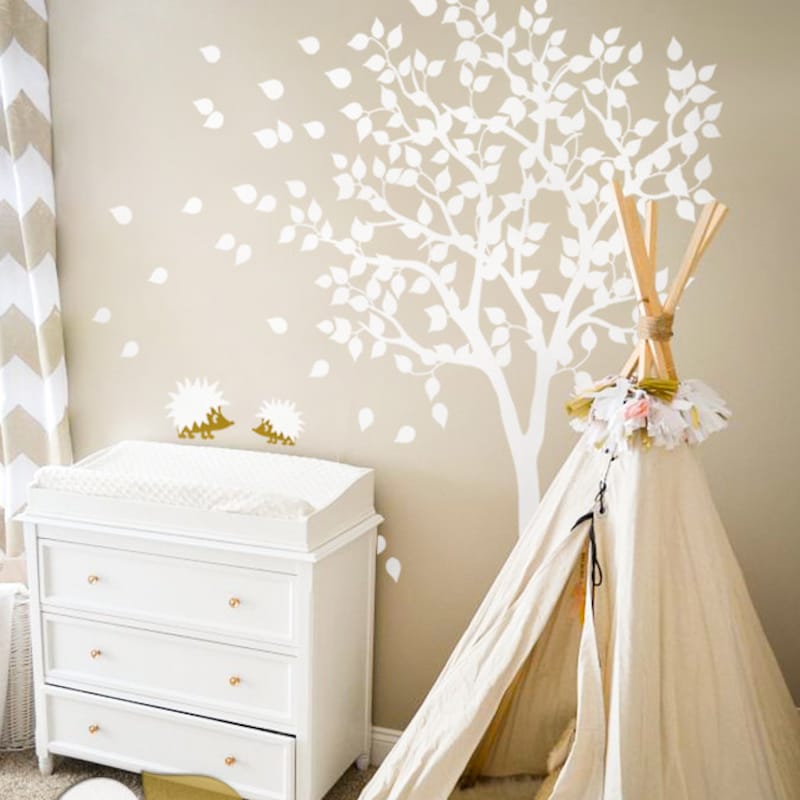 White Wall Decal - Etsy