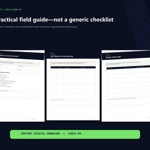 Arbetsbok för databas- och molnberedskap, SQL Server Snowflake Oracle Cloud Incident Checklist, Ifyllbar IT-driftsguide bild 7