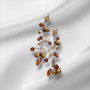 Vintage Topaz Chandelier Earrings