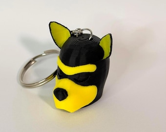 Puppy LGBT Keychain