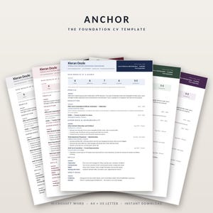 Apprenticeship CV Template, School Leaver Resume, First CV (Digital Download)