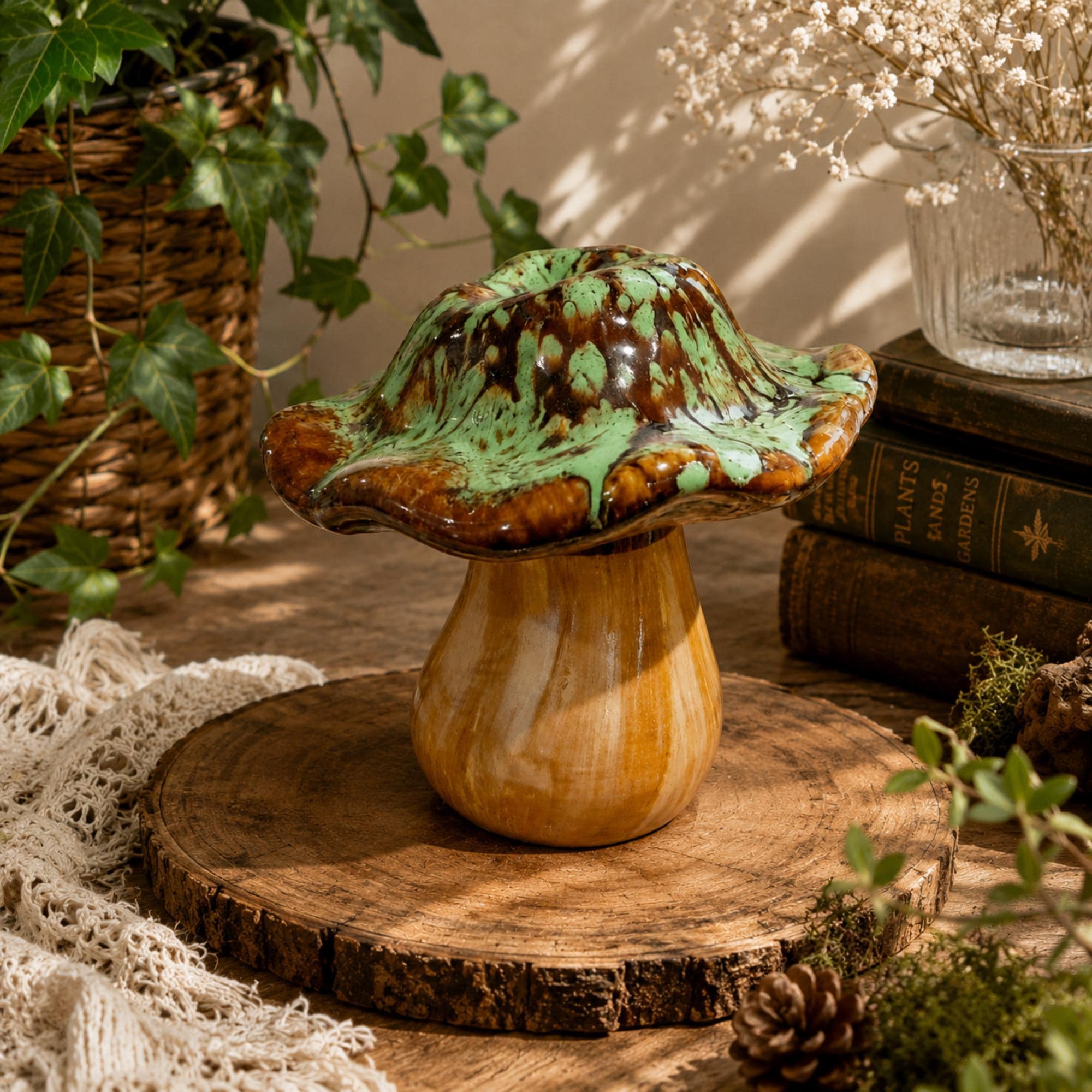 Vintage Ceramic Mushrooms - Etsy